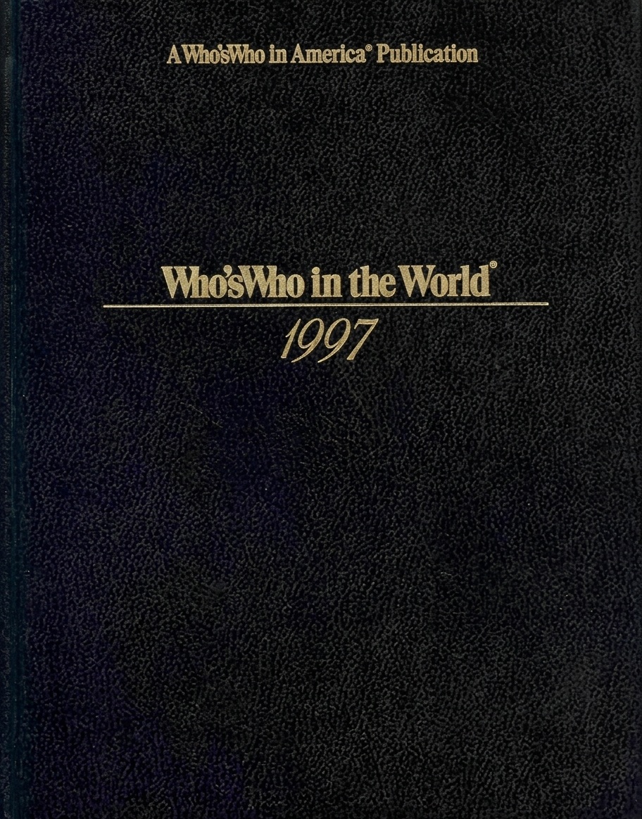 Marquis Who's Who in the World cover